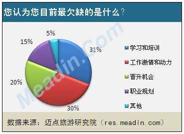 您认为您目前最欠缺的是什么？