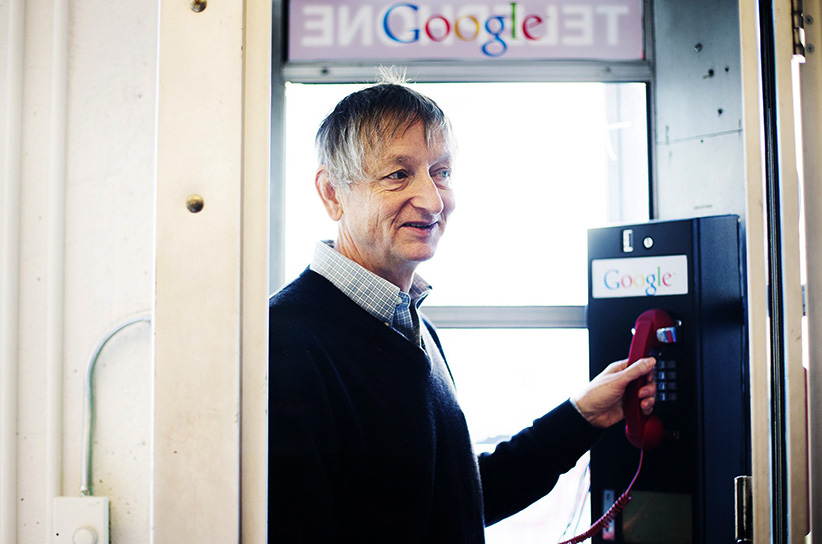 Geoffrey Hinton. (Michelle Siu)