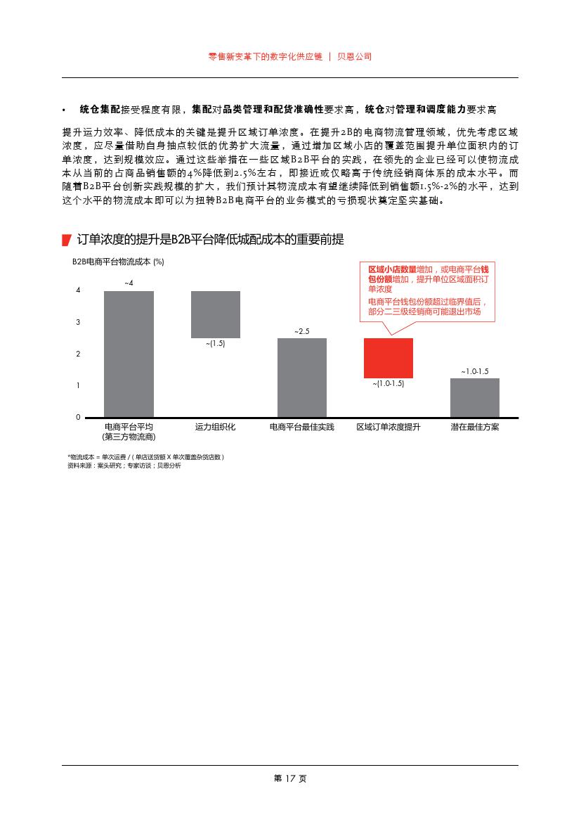 贝恩咨询：零售新变革下的数字化供应链