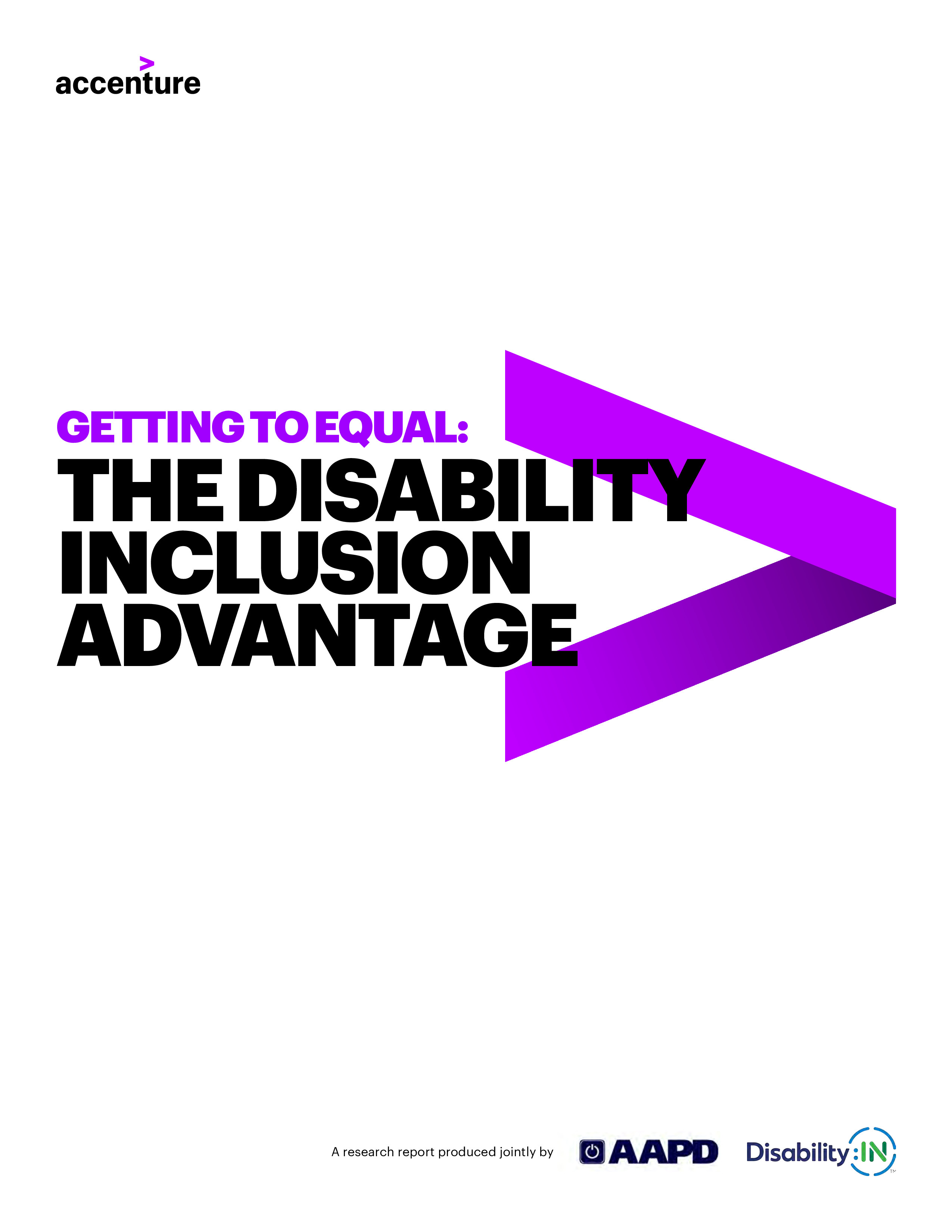 争取平等：残疾人融合优势报告