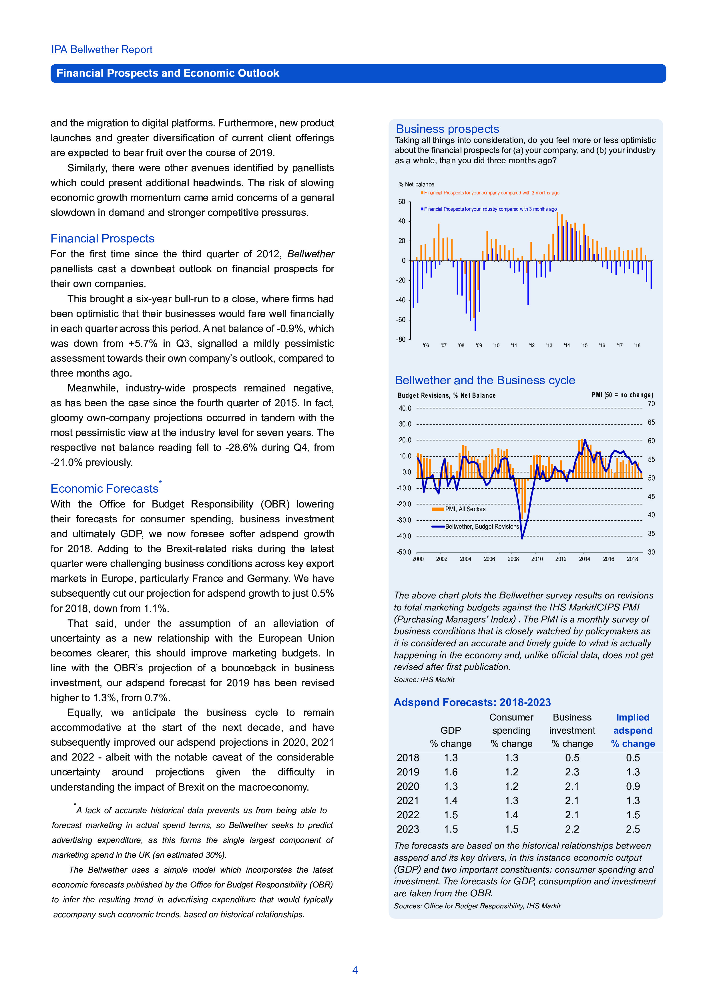 IPA Bellwether：英国脱欧致2018年英国广告营销支出下降