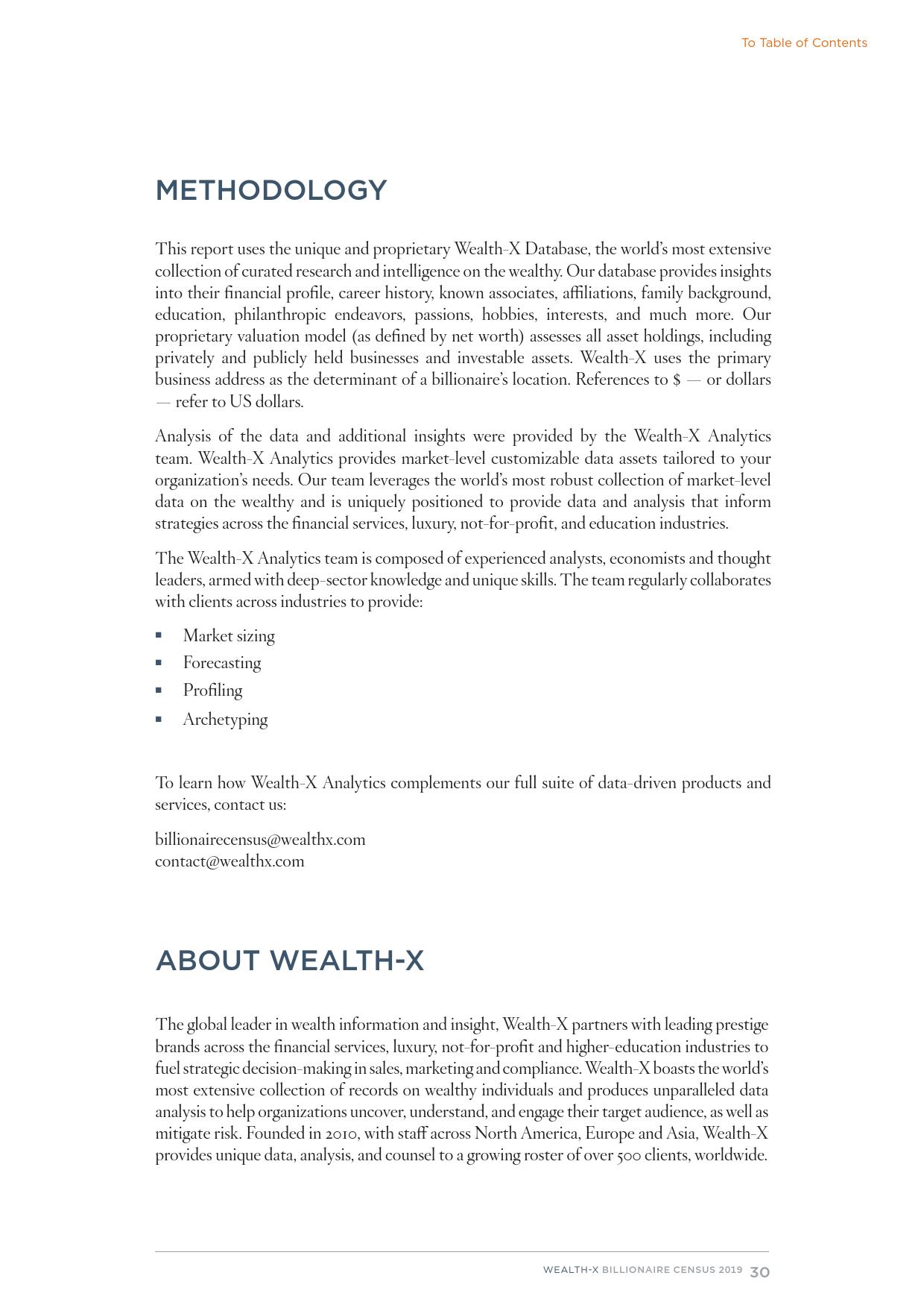 人口调查报告_Wealth X 2019亿万富豪人口普查报告