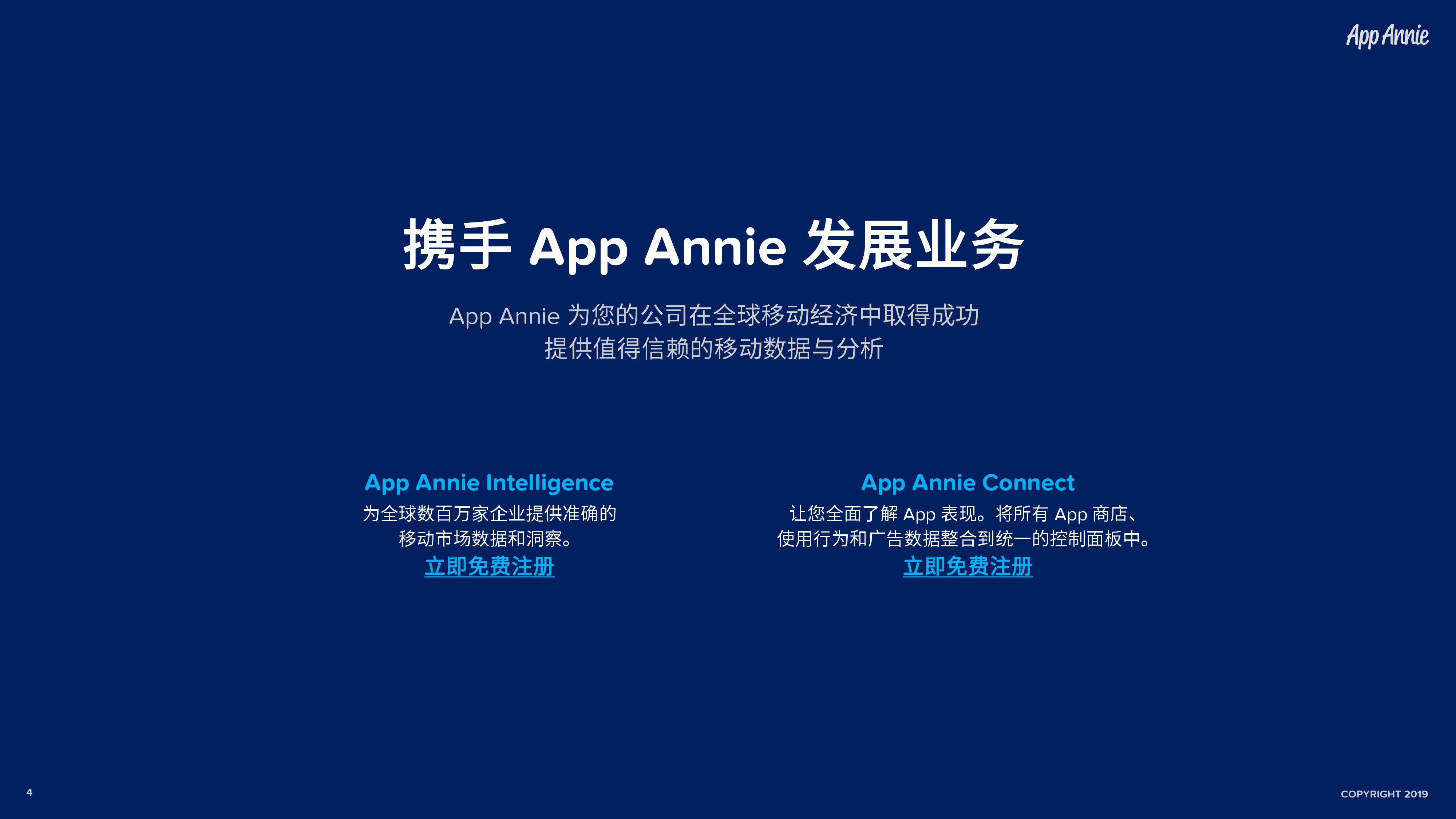 App Annie：2019年移动市场报告零售