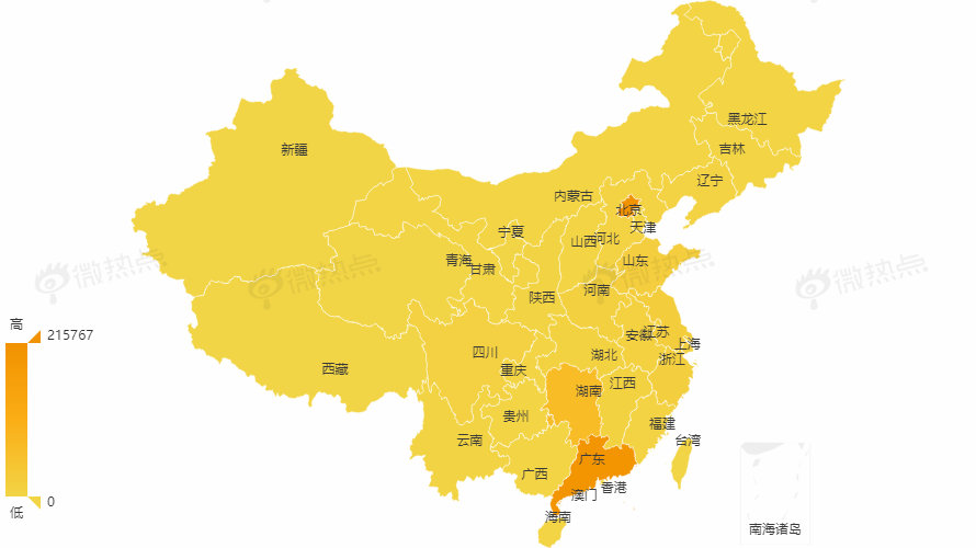 热点大数据：湖南省旅游行业数据报告