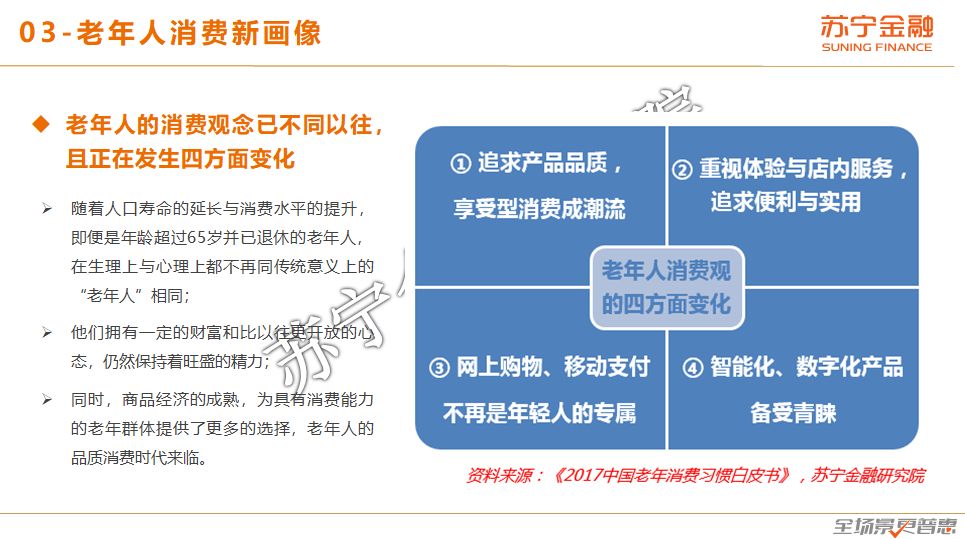 苏宁金融研究院：银发人群消费趋势报告